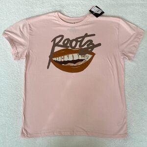 Rootz Pink Graphic T-Shirt, Women's Oversized Fit